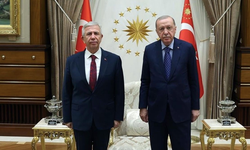 Cumhurbaşkanı Erdoğan, Mansur Yavaş'ı kabul etti