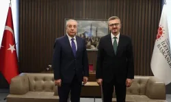 Duran, Cumhurbaşkanlığı Tarım ve Gıda Politikaları Kurulu Üyesi Eker ile bir araya geldi