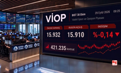 VİOP’ta endeks kontratı güne 15.910 puandan başladı