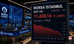 Borsa ve VİOP günü düşüşle tamamladı