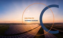 Kalyon PV’den ikinci çeyrek yatırımcı sunumu