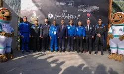 Kacır astronotlarla IAC 2026'daki "Anadoludakiler" pazarını gezdi