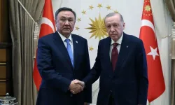 Erdoğan, TDT Genel Sekreteri Ömüraliyev'i kabul etti