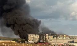 Kırklareli'nde ilaç fabrikasında çıkan yangın kontrol altına alınıyor