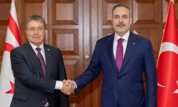 Fidan, KKTC Başbakanı Üstel ile Ankara'da görüştü