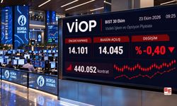 VİOP’ta endeks kontratı güne düşüşle başladı
