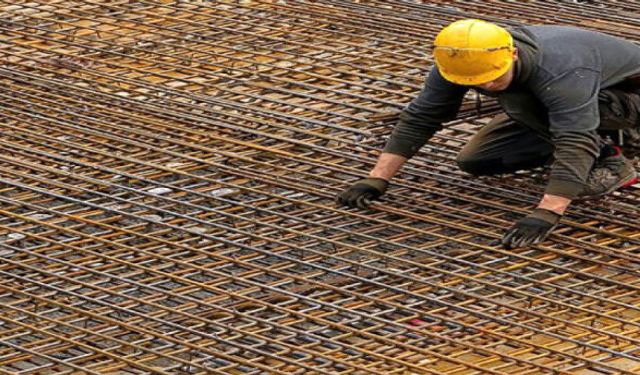 İnşaat üretim endeksi, yıllık bazda yüzde 2,1 artış gösterdi
