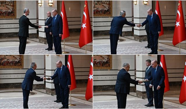 Cumhurbaşkanı Erdoğan, büyükelçileri kabul etti
