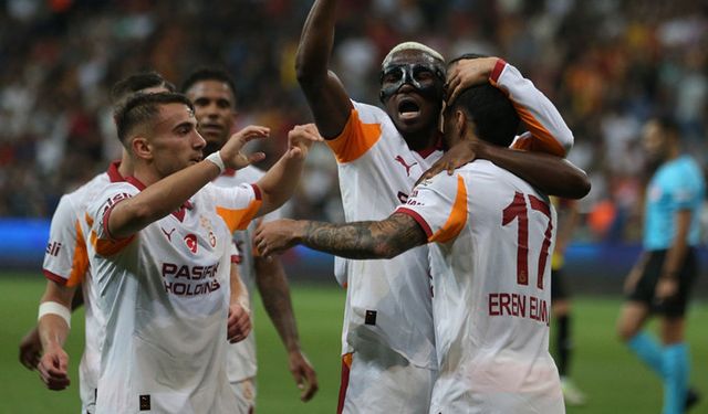 Galatasaray, galibiyet serisini sürdürüyor