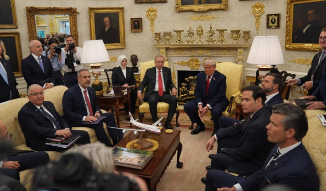 Erdoğan: Trump ile birlikte bölgedeki sıkıntıları aşacağımıza inanıyorum