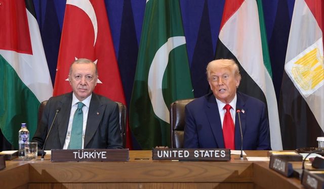 Erdoğan ile Trump Gazze toplantısına katıldı