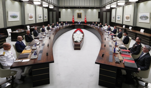 Milli Güvenlik Kurulu (MGK) bildirisi yayımlandı