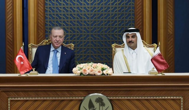 Türkiye ile Katar ortak bildiri ve anlaşmalar imzaladı