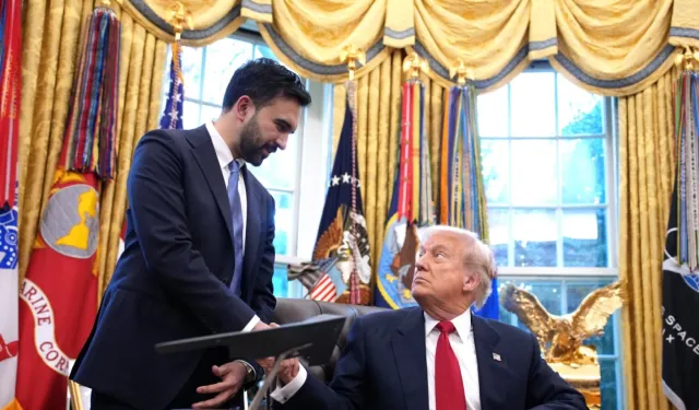 Trump ve Mamdani Beyaz Saray'da bir araya geldi