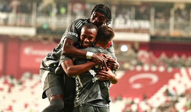 Beşiktaş, Antalya'dan üç puanla döndü!