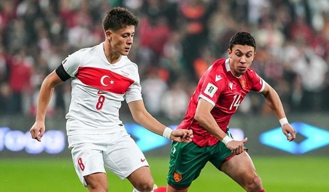 Türkiye, Bulgaristan'ı iki golle geçti