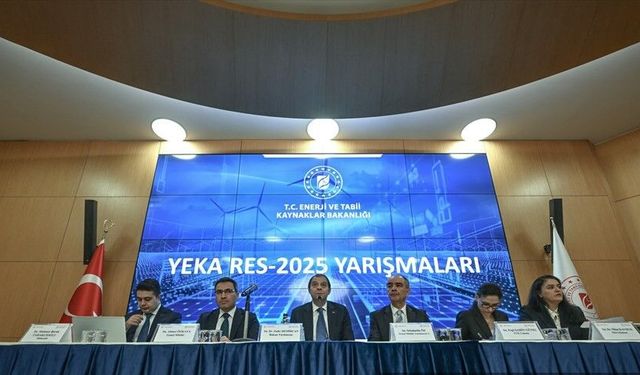YEKA RES-2025 yarışmalarında en iyi teklifler belli oldu