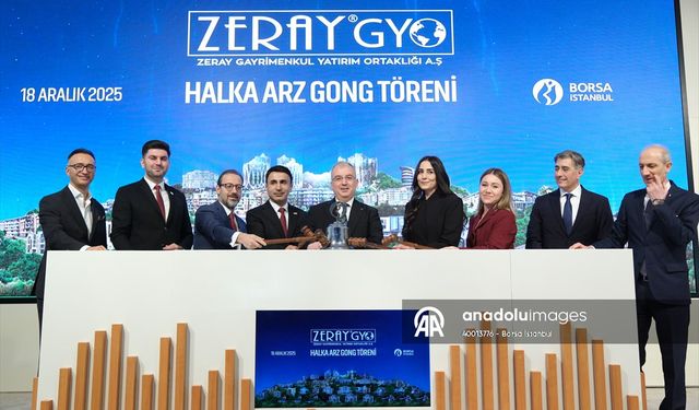 Borsa İstanbul'da gong Zeray GYO için çaldı