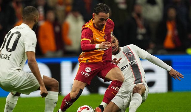Galatasaray ile Gaziantep FK berabere kaldı!