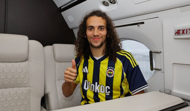 Fenerbahçe'nin yeni transferi Mattéo Guendouzi İstanbul’da
