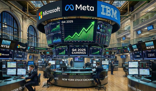 Microsoft rallisi New York borsasını yukarı taşıdı