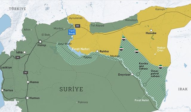 Suriye ordusu YPG/SDG işgalindeki Rakka kırsalına operasyon başlattı