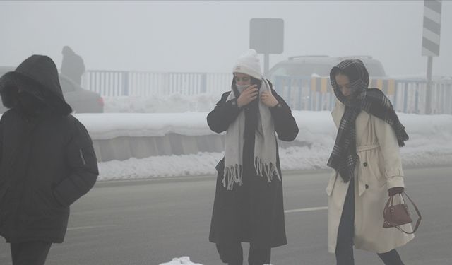 Dün Türkiye’nin 70 ilinde hava sıcaklıkları sıfırın altına düştü