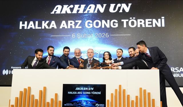 Borsa İstanbul'da gong Akhan Un (AKHAN) için çaldı