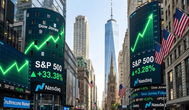 New York borsası yükselişle açıldı