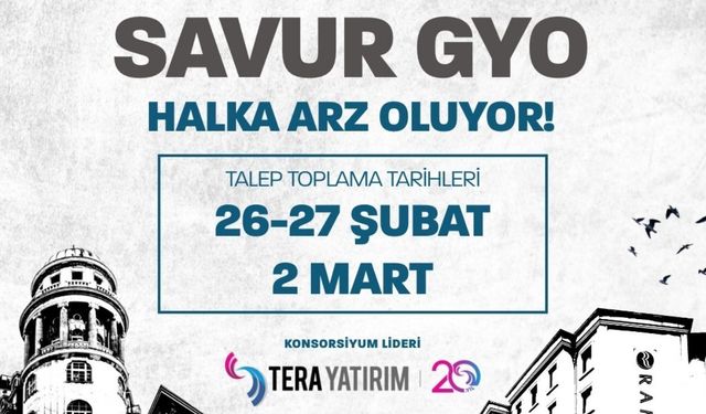 Savur GYO halka arz bilgileri