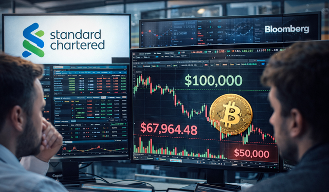 StanChart, 2026 için Bitcoin tahminini yine revize etti