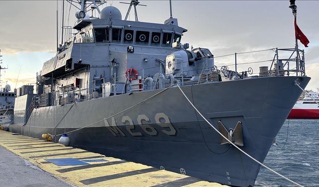 TCG Anamur NATO görevi için Yunanistan’da!