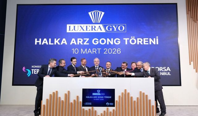 Borsa İstanbul'da gong Luxera GYO için çaldı