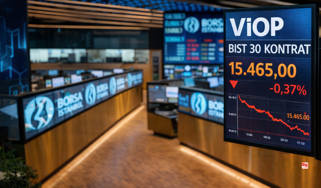 VİOP'ta endeks kontratı güne düşüşle başladı