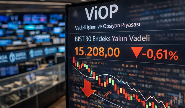 VİOP'ta endeks kontratı güne düşüşle başladı