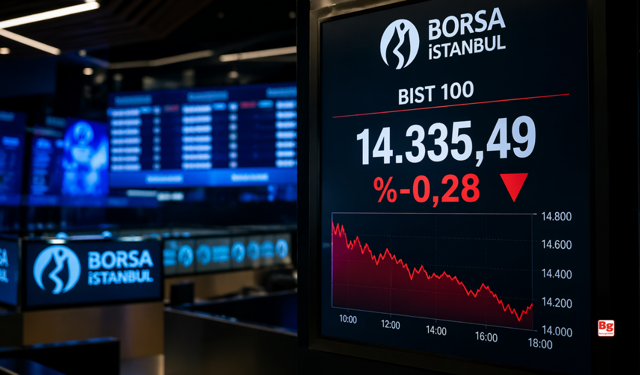 Borsa İstanbul günü düşüşle tamamladı