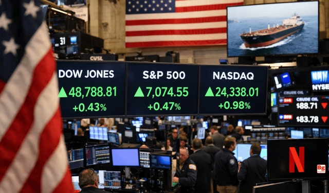 New York borsası Hürmüz etkisiyle yükselişle açıldı