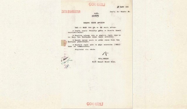 MİT, Humeyni'nin Türkiye'de ikamet ettiği döneme ait belgeleri erişime açtı