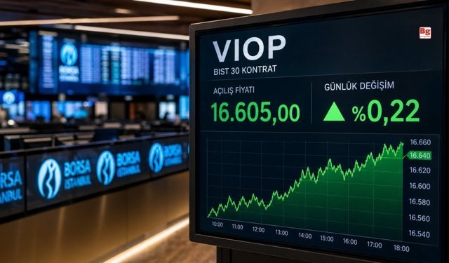 VİOP'ta endeks kontratı güne yükselişle başladı
