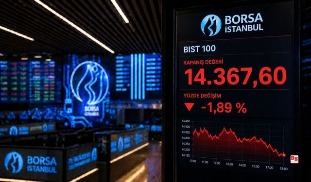 Borsa İstanbul haftanın son işlem gününü düşüşle tamamladı