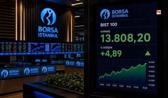 Borsa İstanbul haftanın son işlem gününü %4,89 yükselişle tamamladı