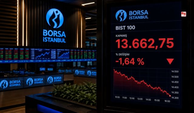 Borsa İstanbul haftanın son işlem gününü düşüşle tamamladı