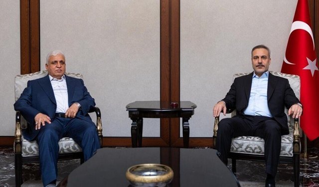 Fidan, Haşdi Şabi Komisyonu Başkanı Feyyad ile bir araya geldi