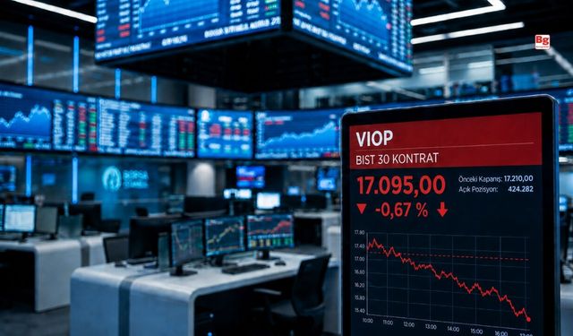 VİOP’ta endeks kontratı güne düşüşle başladı