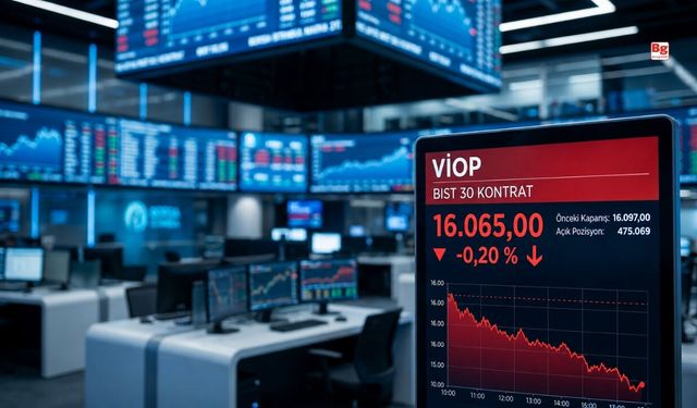 VİOP’ta endeks kontratı güne düşüşle başladı