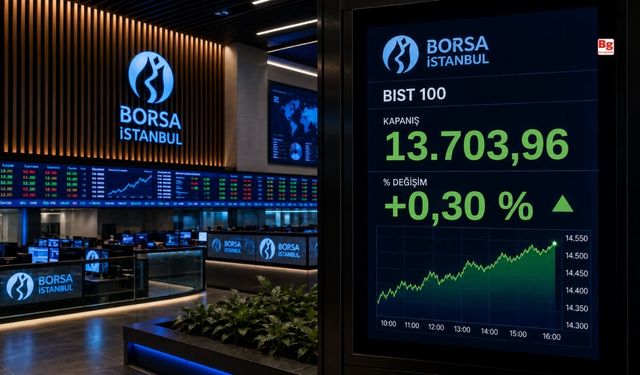 Borsa İstanbul haftanın ilk işlem gününü yükselişle tamamladı