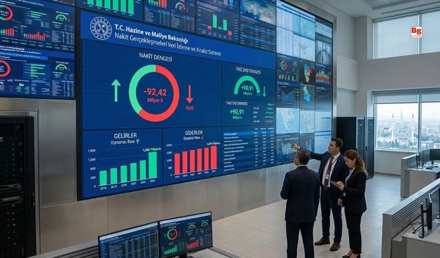 Hazine alacakları 253,1 milyar lira, merkezi yönetim borç stoku 14,9 trilyon lira oldu