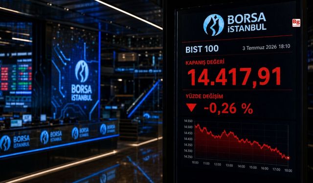 Borsa İstanbul ve VİOP normal seansı haftayı düşüşle tamamladı