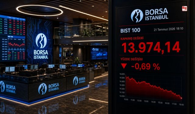 Borsa İstanbul ve VİOP normal seansı günü düşüşle tamamladı