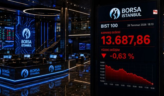 Borsa İstanbul ve VİOP normal seansı günü düşüşle tamamladı